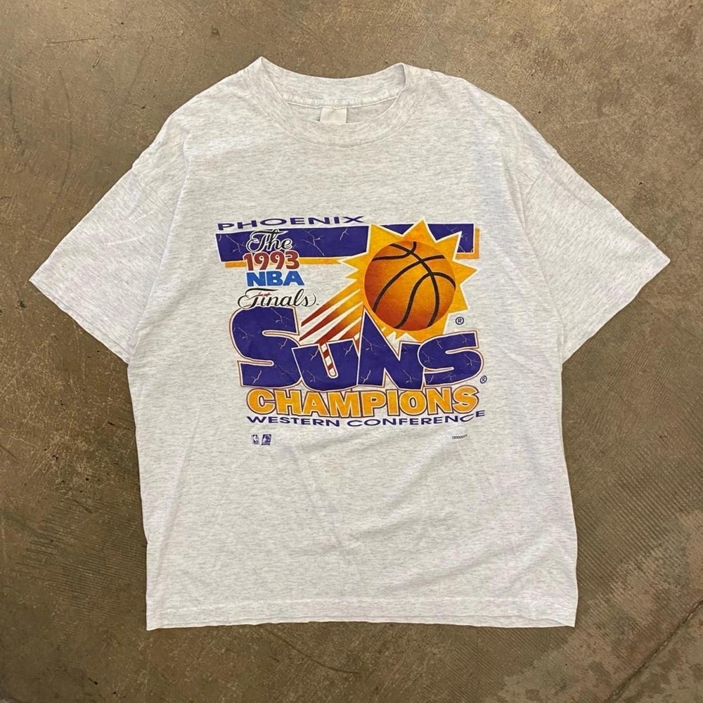 Vintage Phoenix Suns 1993 NBA Finals Conference Finals Champions Shirt Size XL